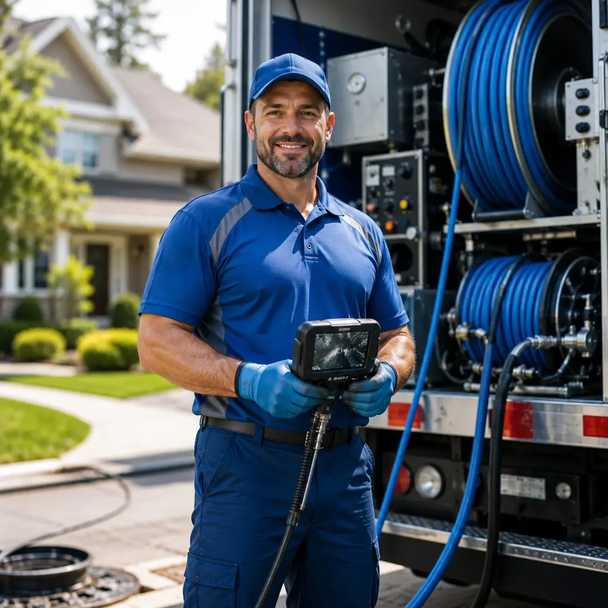 Local outdoor drain cleaning specialists in Aquebogue, NY
